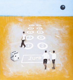 Małgorzata Rukszan, Let's jump, 2018