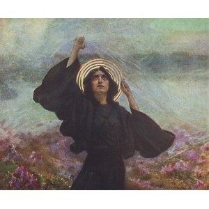 Piotr STACHIEWICZ, Poland (1858 - 1938), HOLY REGINA OF MORNING, ca. 1907.