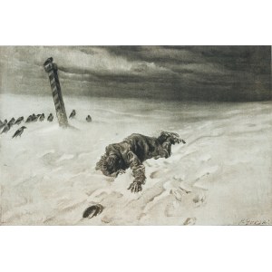 Konstanty GÓRSKI, Polska (1868 - 1934), Ucieczka, przed 1911 r.