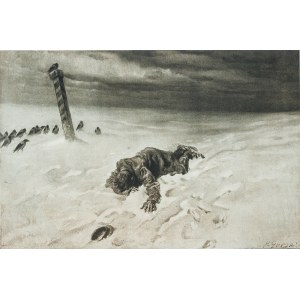 Konstanty GÓRSKI, Polen (1868 - 1934), Flucht, vor 1911.