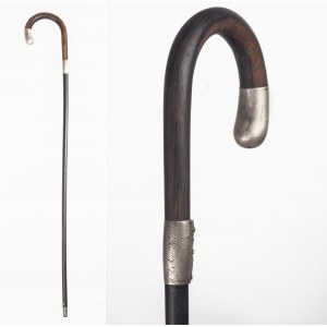 Swedish manufactory late 19th century, Walking stick, exclusive. ca.1880.