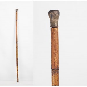 Western European workshop, 19th/20th century, Attribute stick, walking stick, circa 1900.