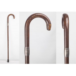 Swedish manufacture, first half of 20th century, Walking stick, commemorative, 1931.