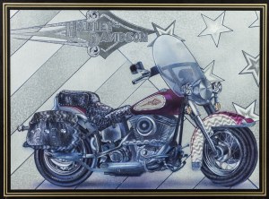 Nieznana pracownia wydawnicza, Europa, XX w., Harley Davidson, ok. 1980 r.