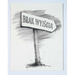 DRUCH Ryszard (1952), Brak wyjścia, 1992 r.