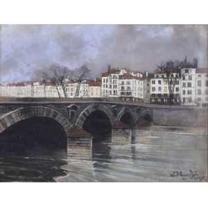 Odo Dobrowolski (1883-1917), View of the Pont Marie. Paris 1911