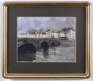 Odo Dobrowolski (1883-1917), Widok na Pont Marie. Paryż 1911