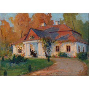 Bronislawa Rychter Janowska (1868-1953), Manor House in Autumn