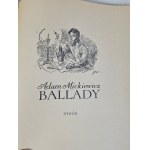 MICKIEWICZ Adam - BALLADY (Auswahl) Illustrationen Szancer Edition 1