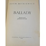 MICKIEWICZ Adam - BALLADY(Wybór) Ilustracje Szancer WYDANIE 1
