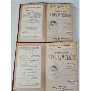 NEUMANOWA Anna - OBRAZY ŻYCIA NA WSCHODZIE Band I-II mit Abbildungen Bibliothek der ausgewählten Werke