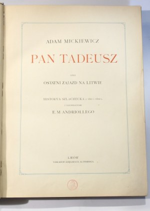 MICKIEWICZ Adam - PAN MICHAEL bound by the publisher