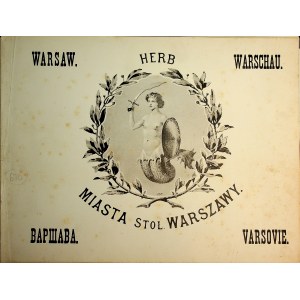 [WARSZAWA] WARSZAWA. WARSCHAU. ВАРШАВА. VARSOVIE Teczka z widokami