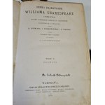 SHAKESPEARE William - DZIEŁA DRAMATYCZNE Tom I-III Rysunki SELOUSA