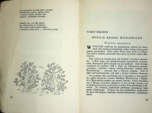MICKIEWICZ ŻYWY Książka zbiorowa wydana staraniem Związku Pisarzy Polskich na Obczyźnie