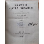 LINDE - SŁOWNIK JĘZYKA POLSKIEGO Lwów 1854-60 ŁADNY COMPLETE