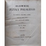 LINDE - SŁOWNIK JĘZYKA POLSKIEGO Lwów 1854-60 ŁADNY COMPLETE