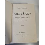 SIENKIEWICZ Henryk - KRZYŻACY WYDANIE 1 SCHÖNE SAUBERE AUSSTELLUNG