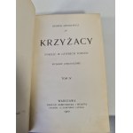 SIENKIEWICZ Henryk - KRZYŻACY WYDANIE 1 SCHÖNE SAUBERE AUSSTELLUNG