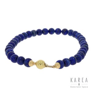 Lapis lazuli necklace, 2nd half of 20th century.