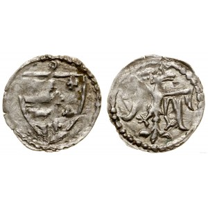 Poland, denarius, no date (1370-1382), Cracow