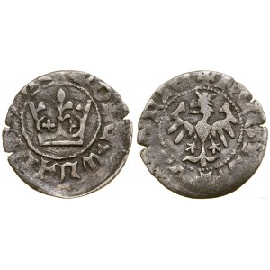 Polen, Kronen-Halbpfennig, ohne Datum (1410-1412), Krakau