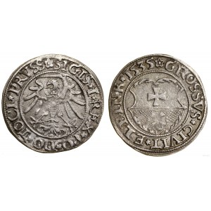 Polen, Pfennig, 1535, Elbląg