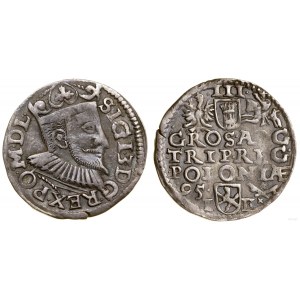 Polska, trojak, 1595, Poznań