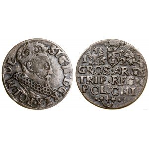 Polska, trojak, 1621, Kraków