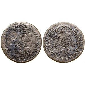 Poland, sixpence, 1661 TLB, Kraków