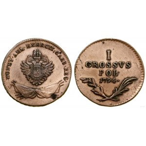 Poland, 1 penny, 1794, Vienna