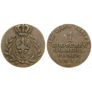 Polen, 1 grosz, 1816 B, Wrocław