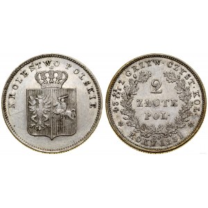 Polen, 2 Zloty, 1831 KG, Warschau