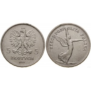 Poland, 5 gold, 1928, Brussels