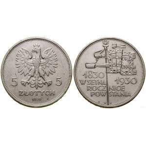 Polen, 5 Zloty, 1930, Warschau