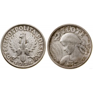 Polen, 2 Zloty, 1924, Paris