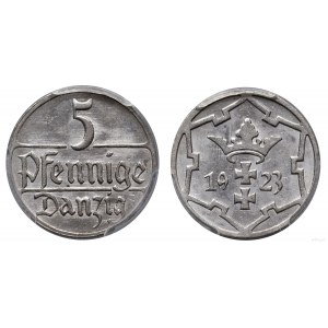 Poland, 5 fenig, 1923, Berlin