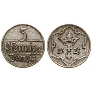 Poland, 5 fenig, 1923, Berlin