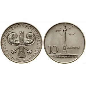 Poland, 10 zloty, 1966, Warsaw