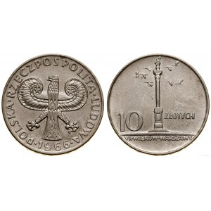 Polen, 10 Zloty, 1966, Warschau