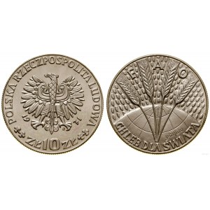 Poland, 10 zloty, 1971, Warsaw