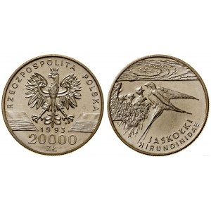 Poland, 20,000 zloty, 1993, Warsaw