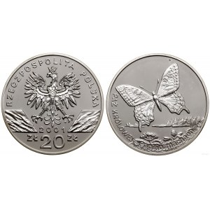 Polen, 20 Zloty, 2001, Warschau