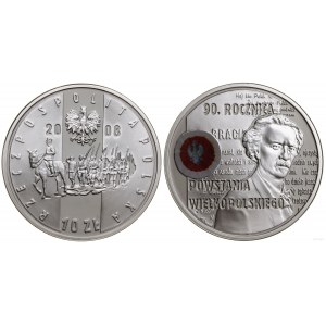 Polska, 10 złotych, 2008, Warszawa