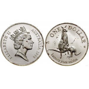 Australia, 1 dolar, 1996 C, Canberra