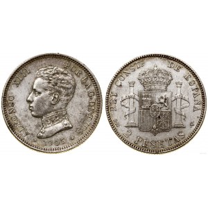 Spain, 2 pesetas, 1905, Madrid