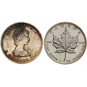 Kanada, 5 dolarów, 1989, Ottawa