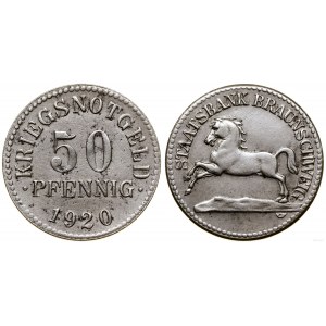 Germany, 50 fenig, 1920