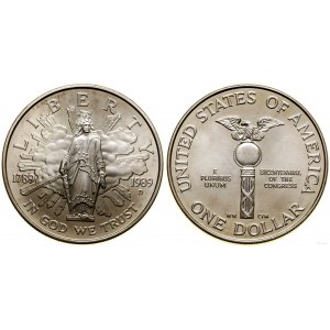 Stany Zjednoczone Ameryki (USA), 1 dolar, 1989 D, Denver