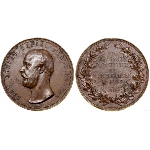 Niemcy, medal pamiątkowy, 1899